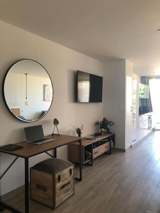 Charmant Studio Avec Vue Mer, Terrasse Anse-Marcel Esterno foto
